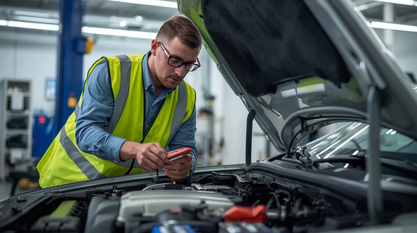professional Inspection of vehicle