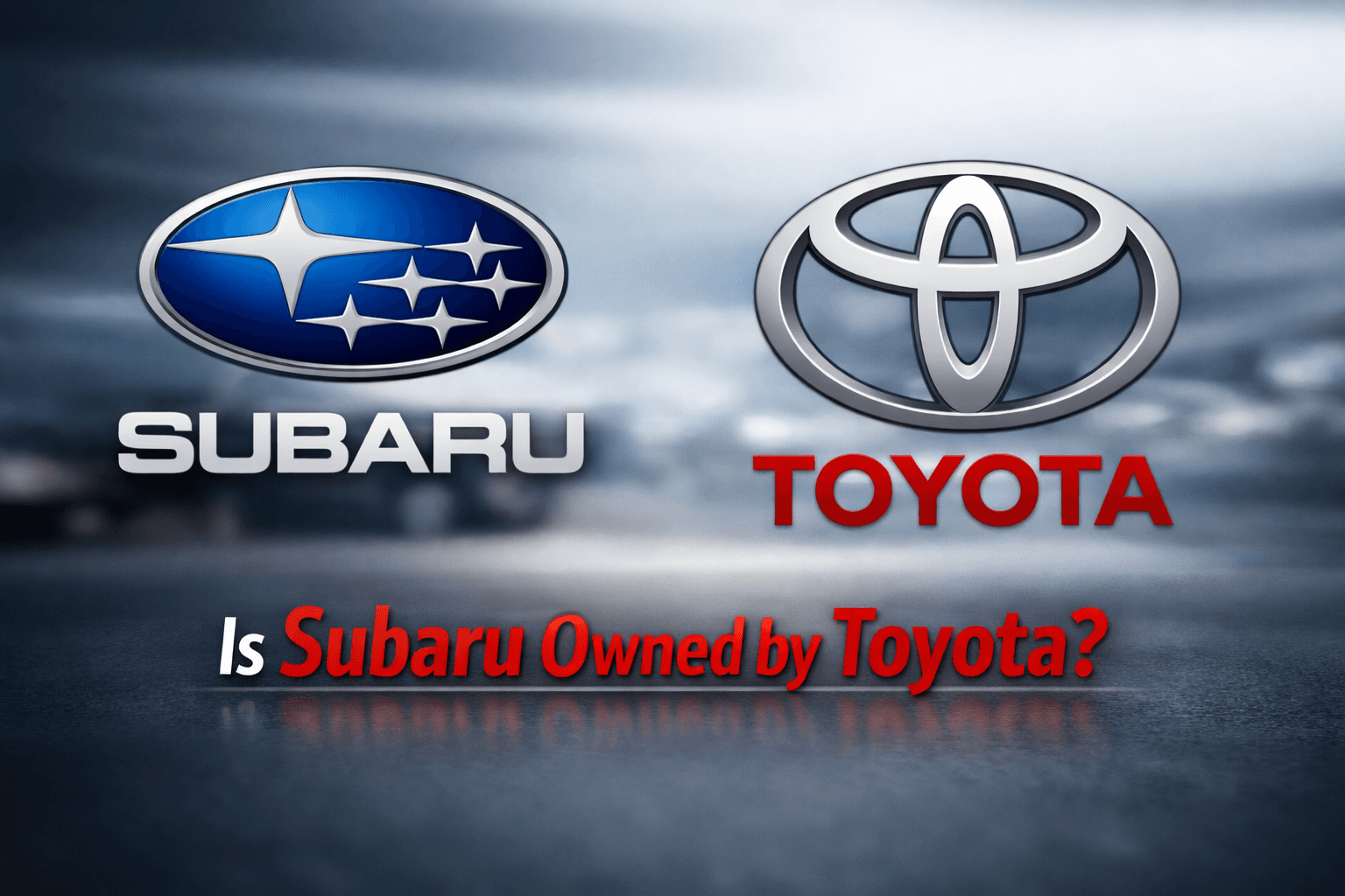 Is Subaru owned by Toyota