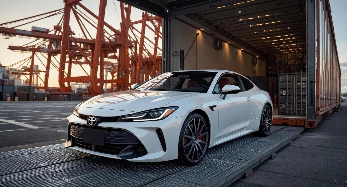 import car from japan to NZ