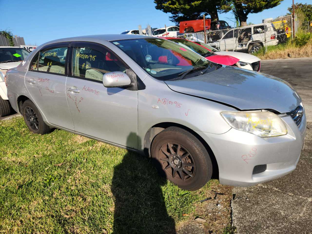 Toyota Axio wreckers