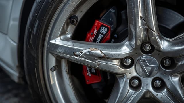 Awful Car Rims Identify Damaged or Worn-Out Rims
