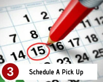 Schedule a car removal pick up